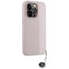 Karl Lagerfeld KLHCP15XPSAKDGCP iPhone 15 Pro Max 6.7 różowy/pink hardcase Saffiano Rhinestones & Charm