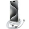 Karl Lagerfeld KLHMP15LHCCHNT iPhone 15 Pro 6.1 hardcase transparent IML Choupette Head & Cord Magsafe