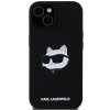 Karl Lagerfeld KLHMP15SSCHPPLK iPhone 15 / 14 / 13 6.1 czarny/black hardcase Silicone Choupette Head MagSafe