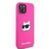 Karl Lagerfeld KLHMP15MSCHPPLF iPhone15 Plus / 14 Plus 6.7 różowy/fuschia hardcase Silicone Choupette Head MagSafe