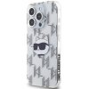 Karl Lagerfeld KLHCP15LHKLPCHT iPhone 15 Pro 6.1 transparent hardcase IML Choupette Head & Monogram