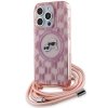Karl Lagerfeld KLHMP15XHCKCKLCP iPhone 15 Pro Max 6.7 różowy/pink hardcase IML Crossbody Monogram Karl & Choupette Head Ma