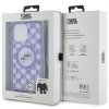 Karl Lagerfeld KLHMP15LHCKCKLCU iPhone 15 Pro 6.1 fioletowy/purple hardcase IML Crossbody Monogram Karl & Choupette Head M