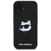 Karl Lagerfeld KLHMP16SSCHPPLK iPhone16 6.1 czarny/black hardcase Silicone Choupette Head Print MagSafe