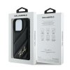 Karl Lagerfeld KLHCP16XPQDSMGK iPhone16 Pro Max 6.9 czarny/black hardcase Quilted Signature