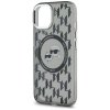 Karl Lagerfeld KLHMP15SHMCKMHK iPhone 156.1 czarny/black IML Monogram Karl&Choupette Head MagSafe
