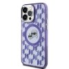Karl Lagerfeld KLHMP15XHMCKMHU iPhone 15Pro Max 6.7 fioletowy/purple IML Monogram Karl&Choupette Head MagSafe