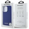 Karl Lagerfeld KLHMP16LPGMSRPB iPhone 16 Pro 6.3 niebieski/blue hardcase FW Metal Plate MagSafe