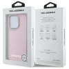Karl Lagerfeld KLHMP15LPGMSRPP iPhone 15 Pro 6.1 różowy/pink hardcase FW Metal Plate MagSafe