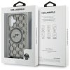 Karl Lagerfeld KLHMP16SHCKCKLCK iPhone   16 6.1 czarny/black hardcase IML Crossbody Monogram Karl & Choupette Head MagSafe