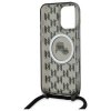 Karl Lagerfeld KLHMP16LHCKCKLCK iPhone 16 Pro 6.3 czarny/black hardcase IML Crossbody Monogram Karl & Choupette Head MagSa