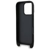 Karl Lagerfeld KLHCP16XSAKCPBK iPhone 16 Pro Max 6.9 czarny/black hardcase Saffiano Karl&Choupette Metal Pin CBDY Strap