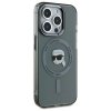 Karl Lagerfeld KLHMP15LHLSKIK iPhone 15  Pro 6.1 czarny/black hardcase IML Metal Karl Head MagSafe