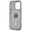 Karl Lagerfeld KLHMP15XHLSKIK iPhone 15  Pro Max 6.7 czarny/black hardcase IML Metal Karl Head MagSafe