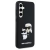 Karl Lagerfeld KLHCS24FE3DRKCNK S24 FE   S721 czarny/black hardcase 3D Rubber Karl&Choupette