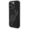 Karl Lagerfeld KLHCP15L3DRKSDLK iPhone   15 Pro 6.1 czarny/black hardcase 3D Rubber Signature