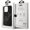 Karl Lagerfeld KLHCP15X3DRKSDLK iPhone   15 Pro Max 6.7 czarny/black hardcase 3D Rubber Signature