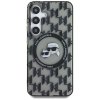 Etui Karl Lagerfeld Button               Karl&Choupette Heads On KL Pattern MagSafe do Samsung Galaxy S25 czarny