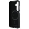 Etui Karl Lagerfeld Saffiano Full        Wrapped Elongated Metal Logo MagSafe do Samsung Galaxy S25+ czarny