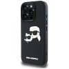 Etui Karl Lagerfeld HC 3D Rubber Double  Heads do iPhone 16 Pro czarny