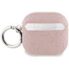 Etui Karl Lagerfeld Monogram Karl Head   do AirPods 4 różowy