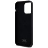 Etui Karl Lagerfeld Silicone Metal       Script Logo do iPhone 14 Pro Max czarny