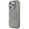 Etui Karl Lagerfeld IML Rhinestones Karl Head do iPhone 16 Pro czarny