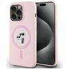 Etui Karl Lagerfeld Silicone             Karl&Choupette MagSafe do iPhone 14 Pro różowy