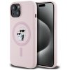 Etui Karl Lagerfeld Silicone             Karl&Choupette MagSafe do iPhone 15 różowy