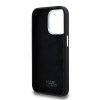 Etui Karl Lagerfeld Silicone Metal       Script Logo do iPhone 15 Pro Max czarny