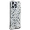 Etui Karl Lagerfeld IML Karl Script      Pattern MagSafe do iPhone 16 Pro biały