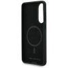Etui Karl Lagerfeld Silicone Double      Heads And Circle MagSafe do Samsung Galaxy S25 Edge czarny