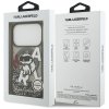 Etui Karl Lagerfeld Liquid Glitter       Choupette Logo MagSafe do iPhone 17 Pro czarny