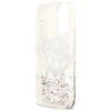 Etui Karl Lagerfeld Liquid Glitter       Choupette Logo MagSafe do iPhone 17 przezroczysty
