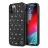 Mercedes MEHCP12LESPBK iPhone 12 Pro Max 6,7 czarny/black hardcase Silver Stars Pattern
