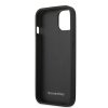 Mercedes MEHCP13SCDOBK iPhone 13 mini 5,4 czarny/black hardcase Leather Perforated Area