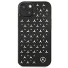 Mercedes MEHCP13MESPBK iPhone 13 / 14 / 15 6.1 czarny/black hardcase Silver Stars Pattern