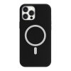 Mercury MagSafe Silicone iPhone 12 ProMax 6.7 czarny/black