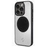 Mercedes MEHMP15L23ACMS iPhone 15 Pro 6.1 srebrny/silver hardcase Leather&Alu MagSafe