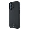 Mercedes MEHMP16S23RBARK iPhone16 6.1 czarny/black hardcase Textured And Plain Leather MagSafe
