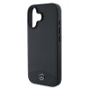Mercedes MEHMP16S23RBARK iPhone16 6.1 czarny/black hardcase Textured And Plain Leather MagSafe