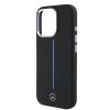 Mercedes MEHMP16X23SUMBK iPhone 16Pro Max 6.9 czarny/black hardcase Silicone Blue Stripe MagSafe