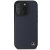 Mercedes MEHMP16X23RBGVV iPhone 16 Pro Max 6.9 granatowy/navy hardcase MB Wood Imitation Leather MagSafe