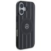 Mercedes MEHMP16S23HRSK iPhone 16 6.1   czarny/black hardcase MB Double Layer Crossed Lines MagSafe