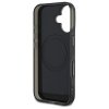 Mercedes MEHMP16S23HRSK iPhone 16 6.1   czarny/black hardcase MB Double Layer Crossed Lines MagSafe
