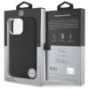 Mercedes MEHMP16X23SUGDK iPhone 16 Pro   Max 6.9 czarny/black hardcase Silicone Tonal Logo Wood Pattern MagSafe