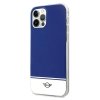 Mini MIHCP12MPCUBINA iPhone 12/12 Pro6,1 granatowy/navy hard case Stripe Collection