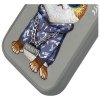 Nimmy etui iPhone 16 Pro Max 6.9        szary/gray Glasses Cool Cat