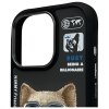 Nimmy etui iPhone 16 Pro 6.3            czarny/black Cool&Cute 2.0 Dog