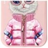 Nimmy etui iPhone 15 6.1 różowy/pink    Cool&Cute 2.0 Cat